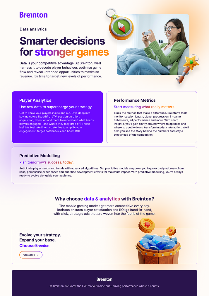 Breinton Data Analytics brochure preview